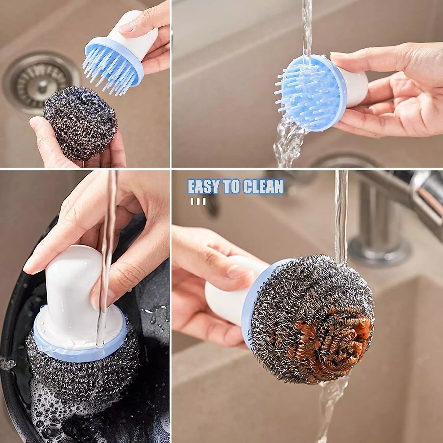 Palm-Sized Dish Scrub Brush