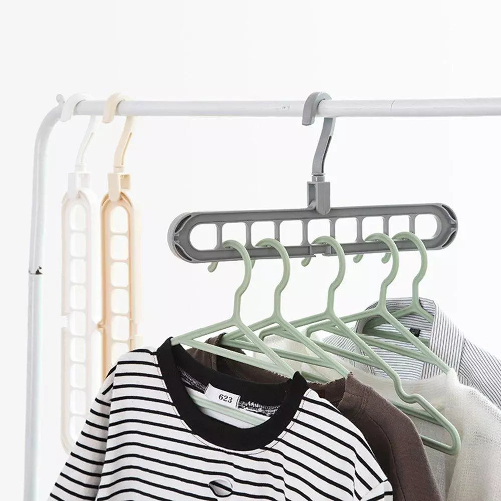 9-Hole Space-Saving Hanger Hook - Home & Kitchen
