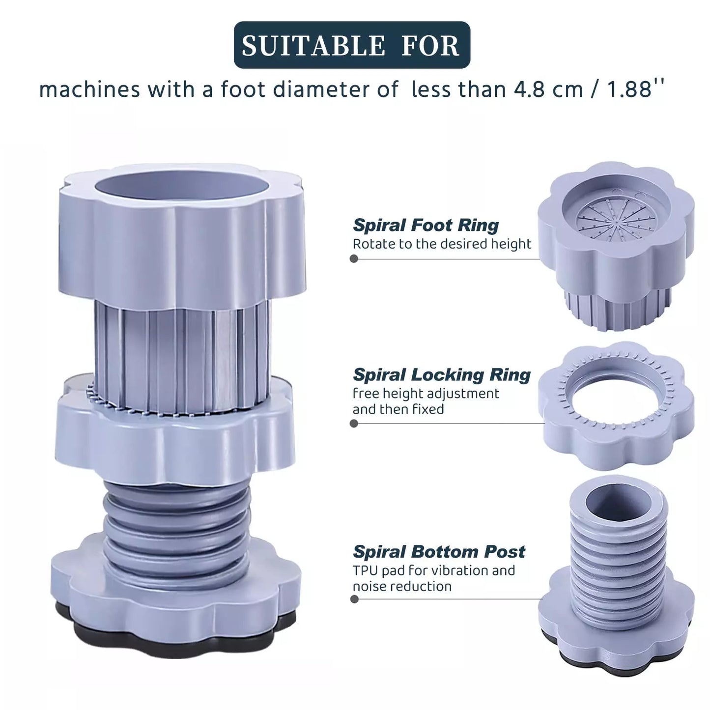 Anti-Vibration Washer Pads