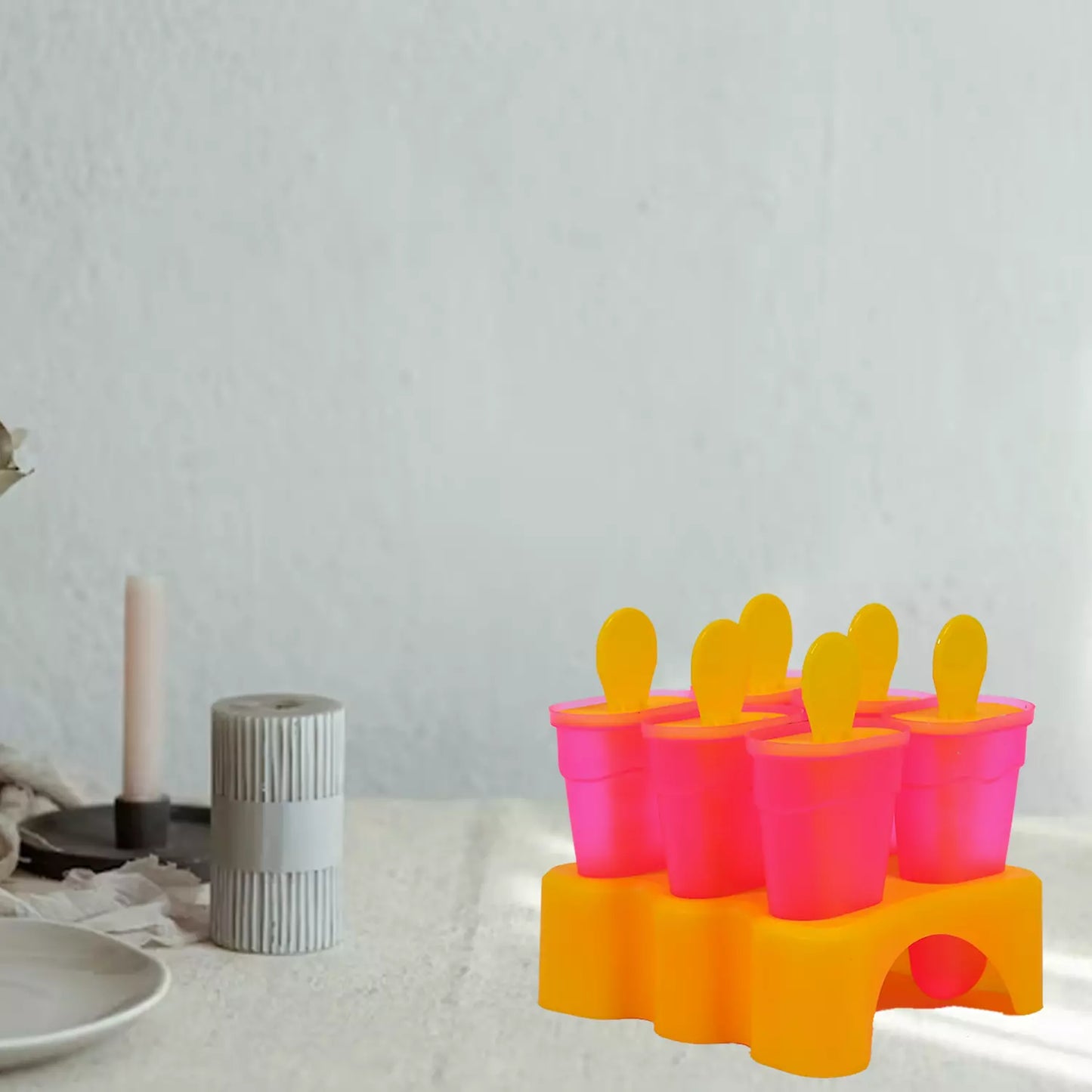 Plastic Kulfi Moulds Set