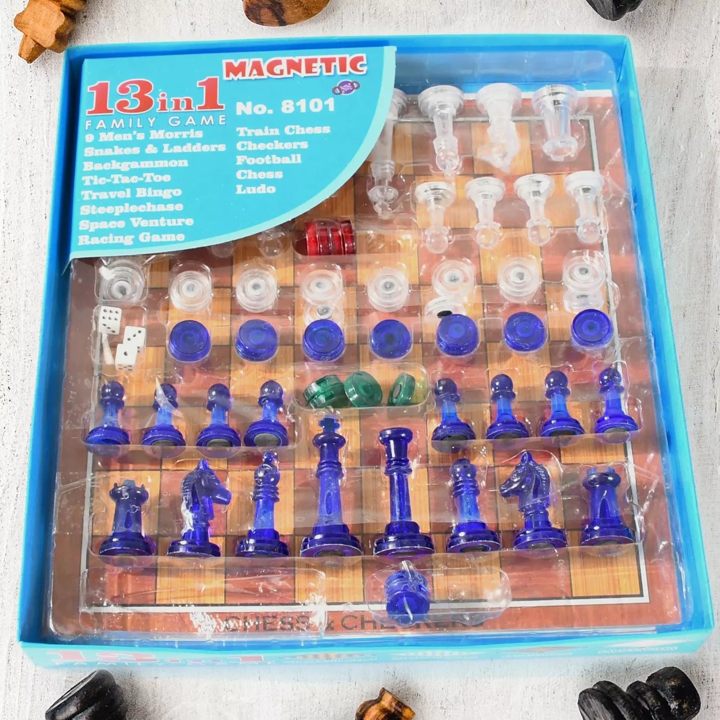 13-in-1 Travel Board Games