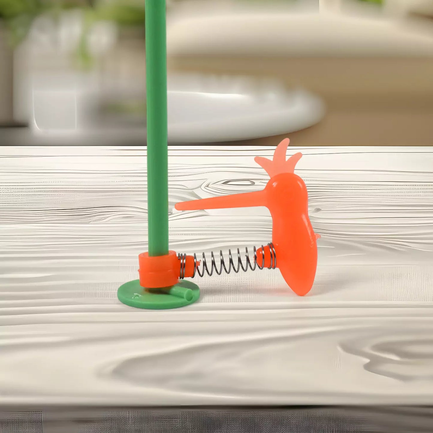 Wooden Pecking Bird Toy