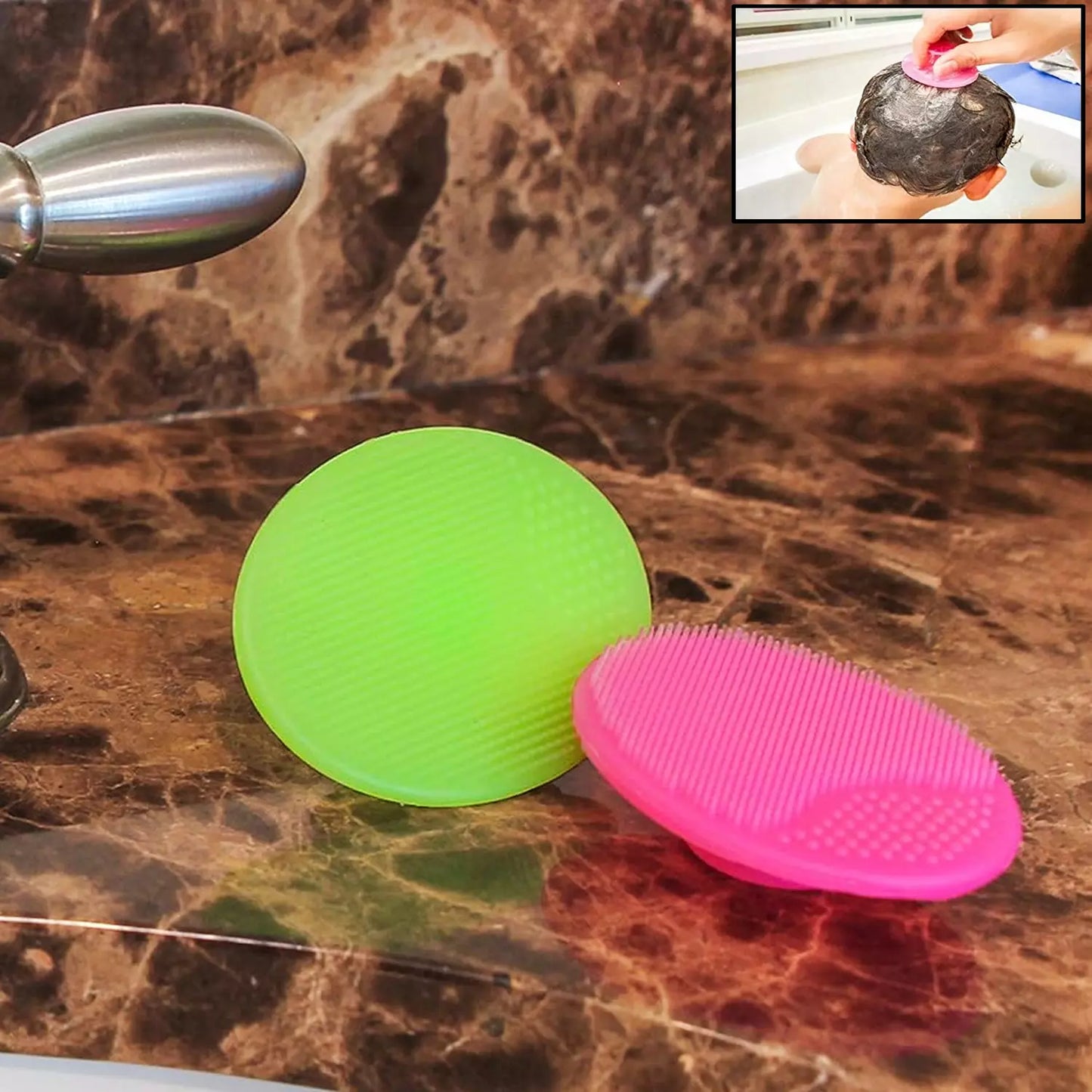 Soft Silicone Face Scrubber