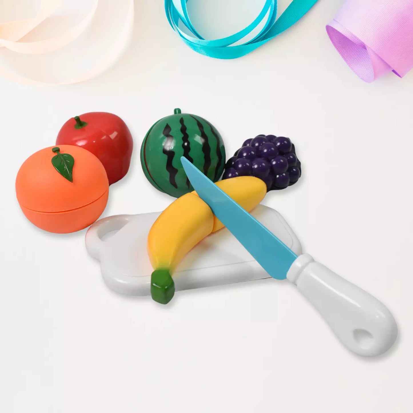 Wooden Sliceable Fruit Set