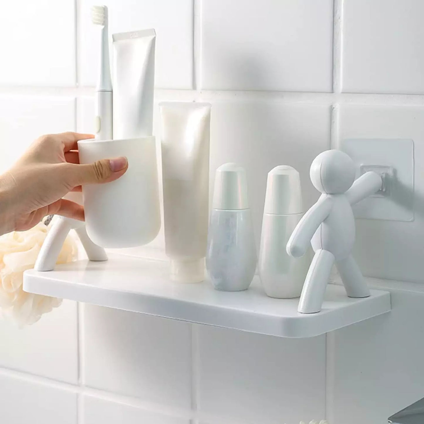 Cute Adhesive Floating Shelves