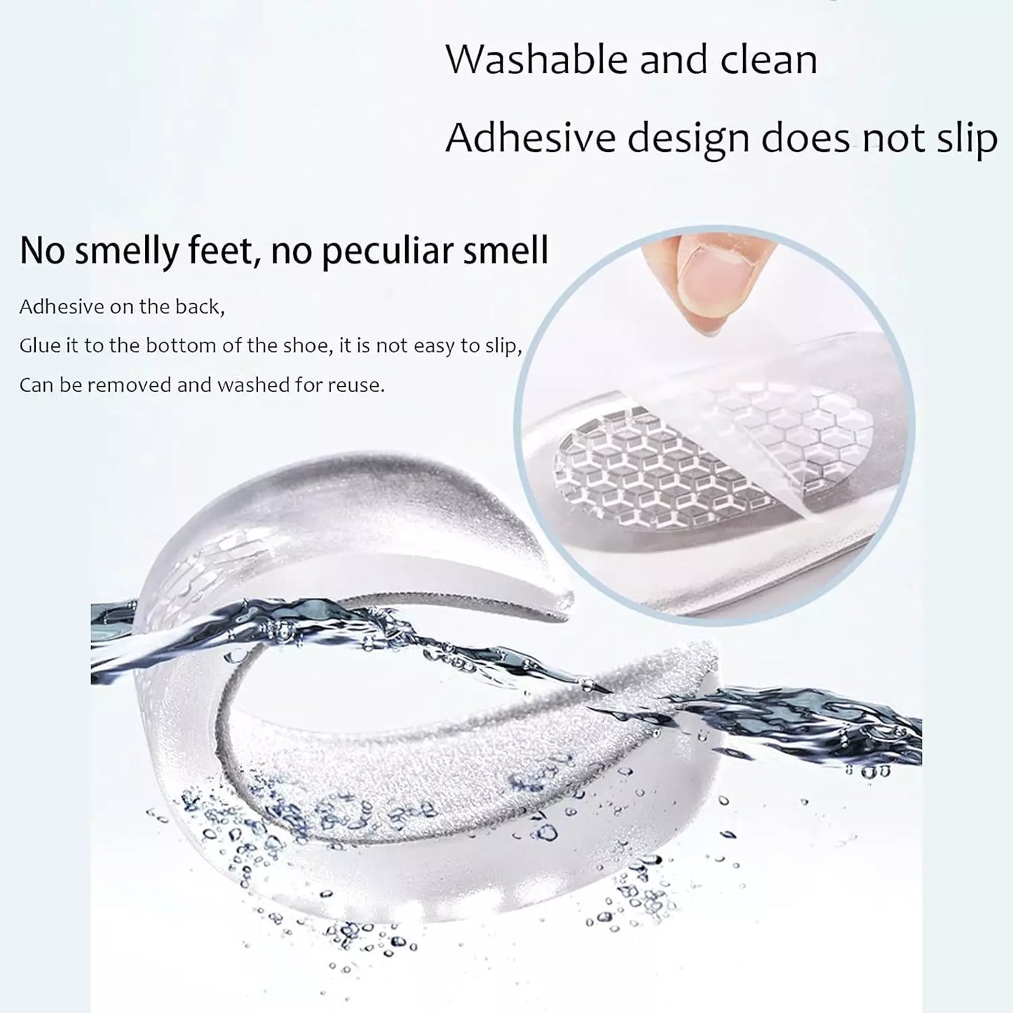 Silicone Heel Pads Insoles