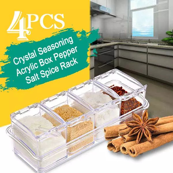 Acrylic Crystal Spice Rack