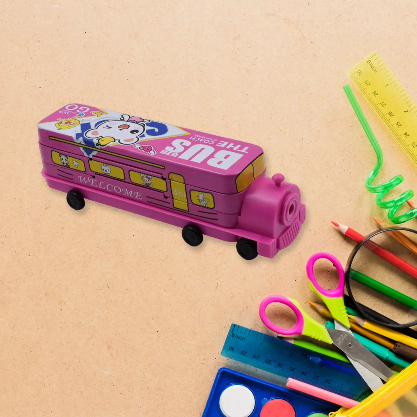 Magic Bus Pencil Case