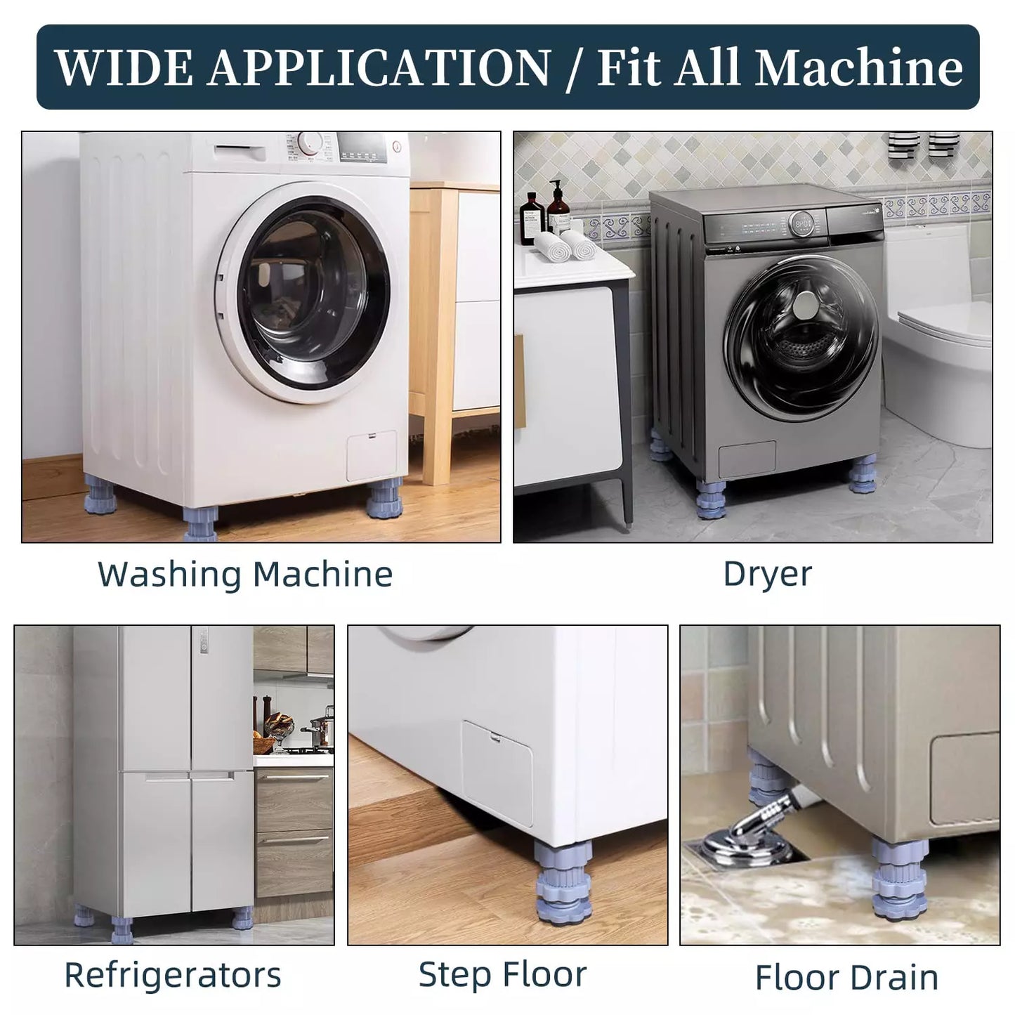 Anti-Vibration Washer Pads