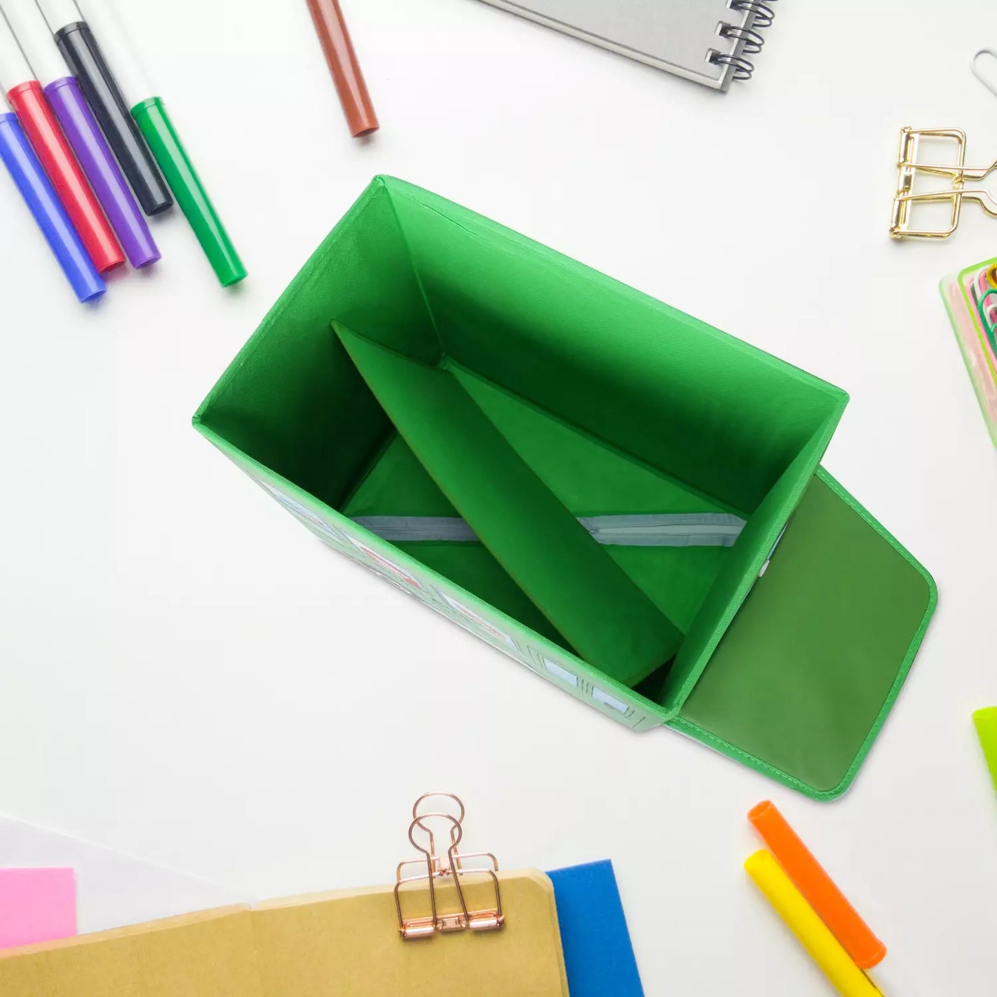 Foldable Bus Toy Box