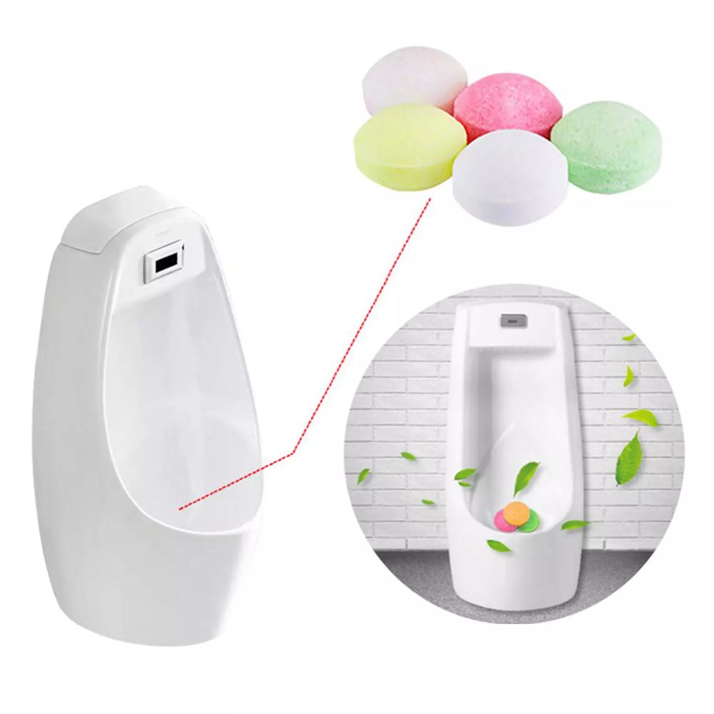 Long-Last Urinal Freshener Cubes