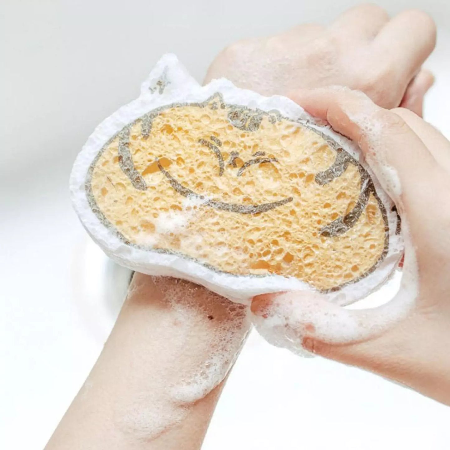 Cartoon Wood Pulp Sponges