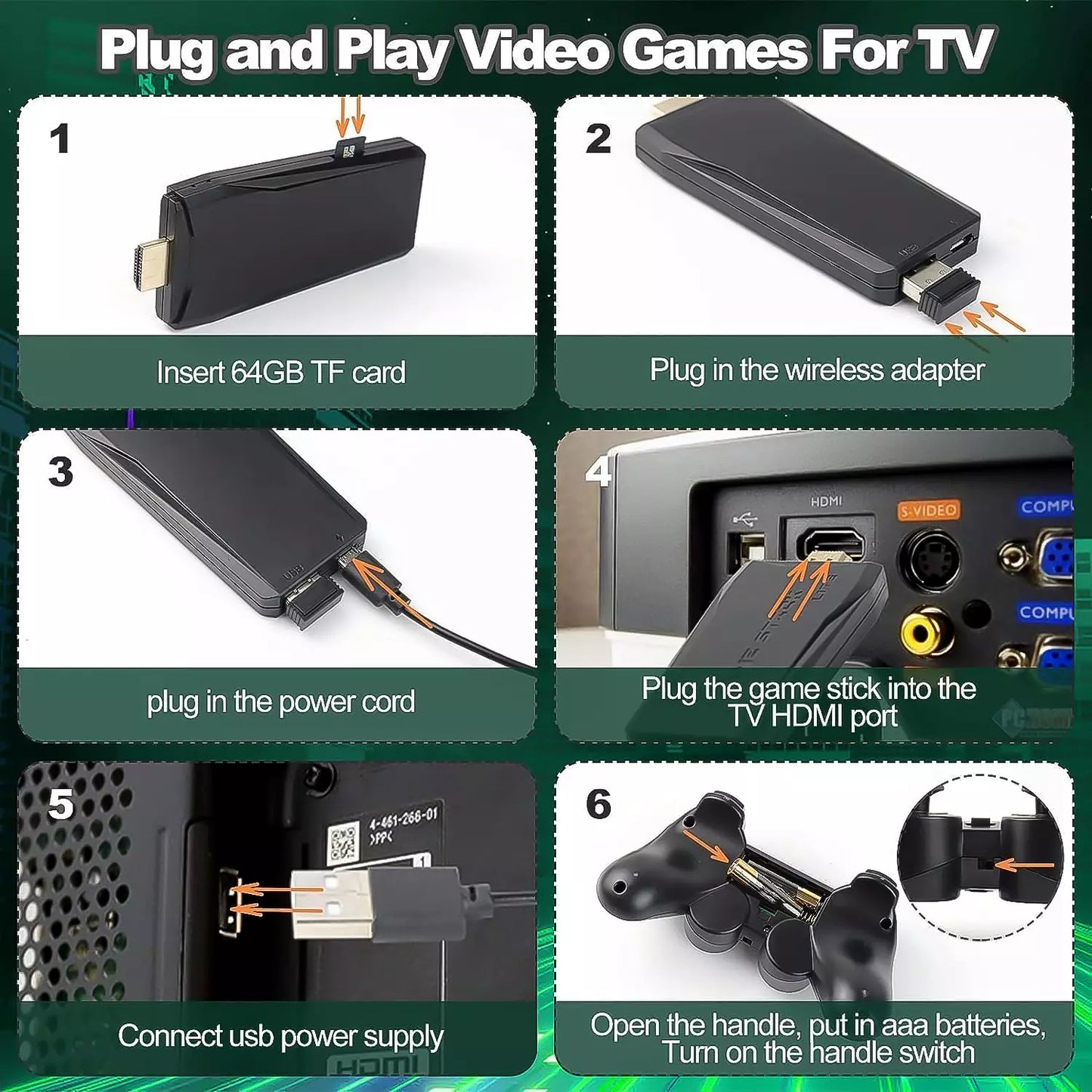 10K Retro Gaming Stick