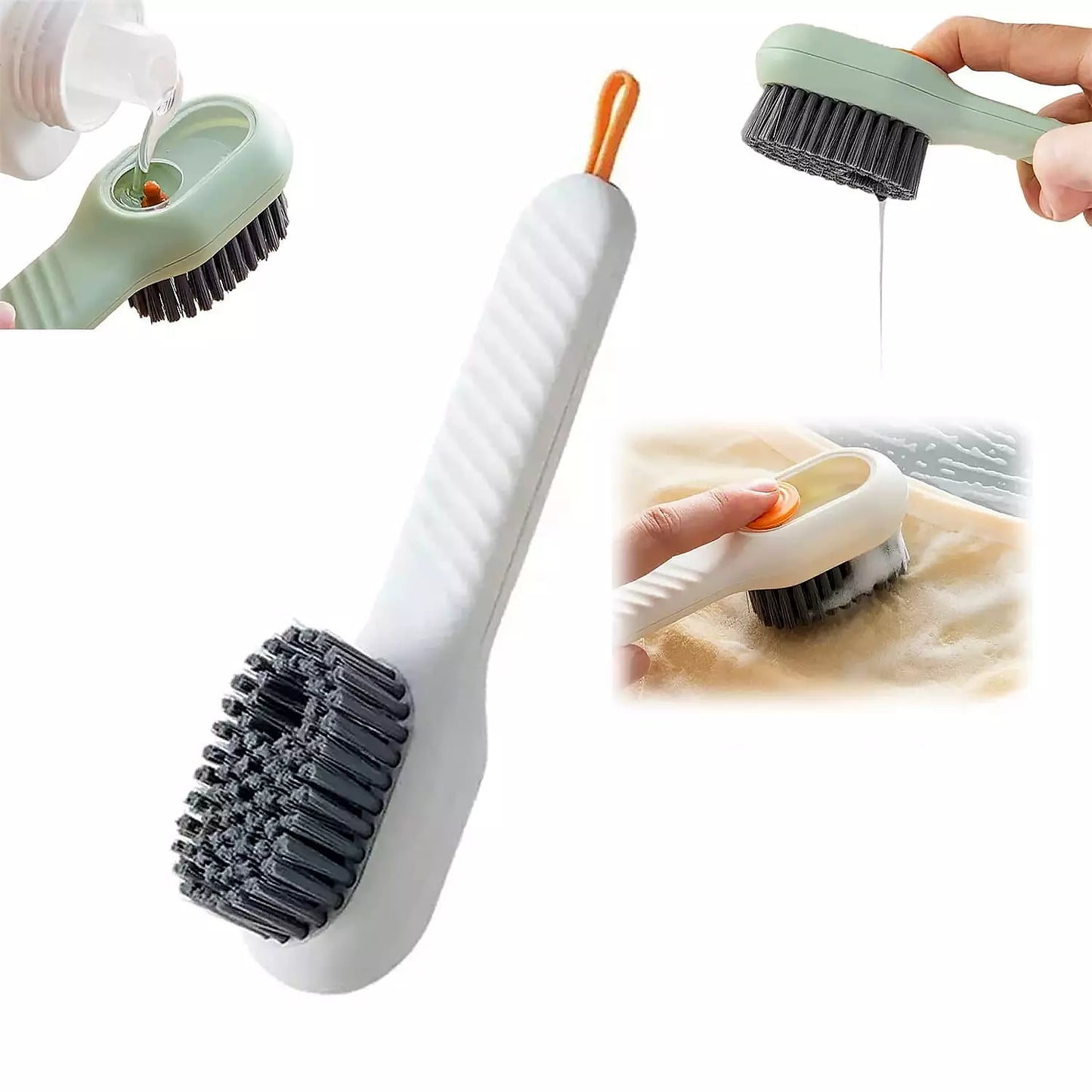 Multifunctional Scrubbing Brush Dispenser