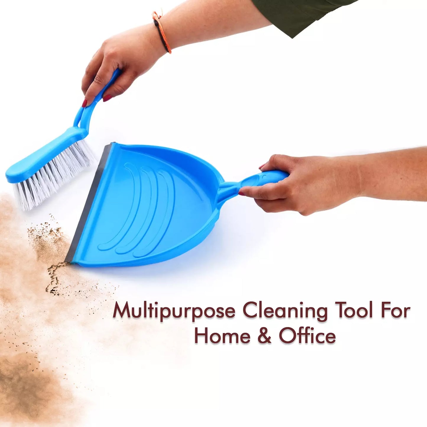 Long-Handle Dustpan Set