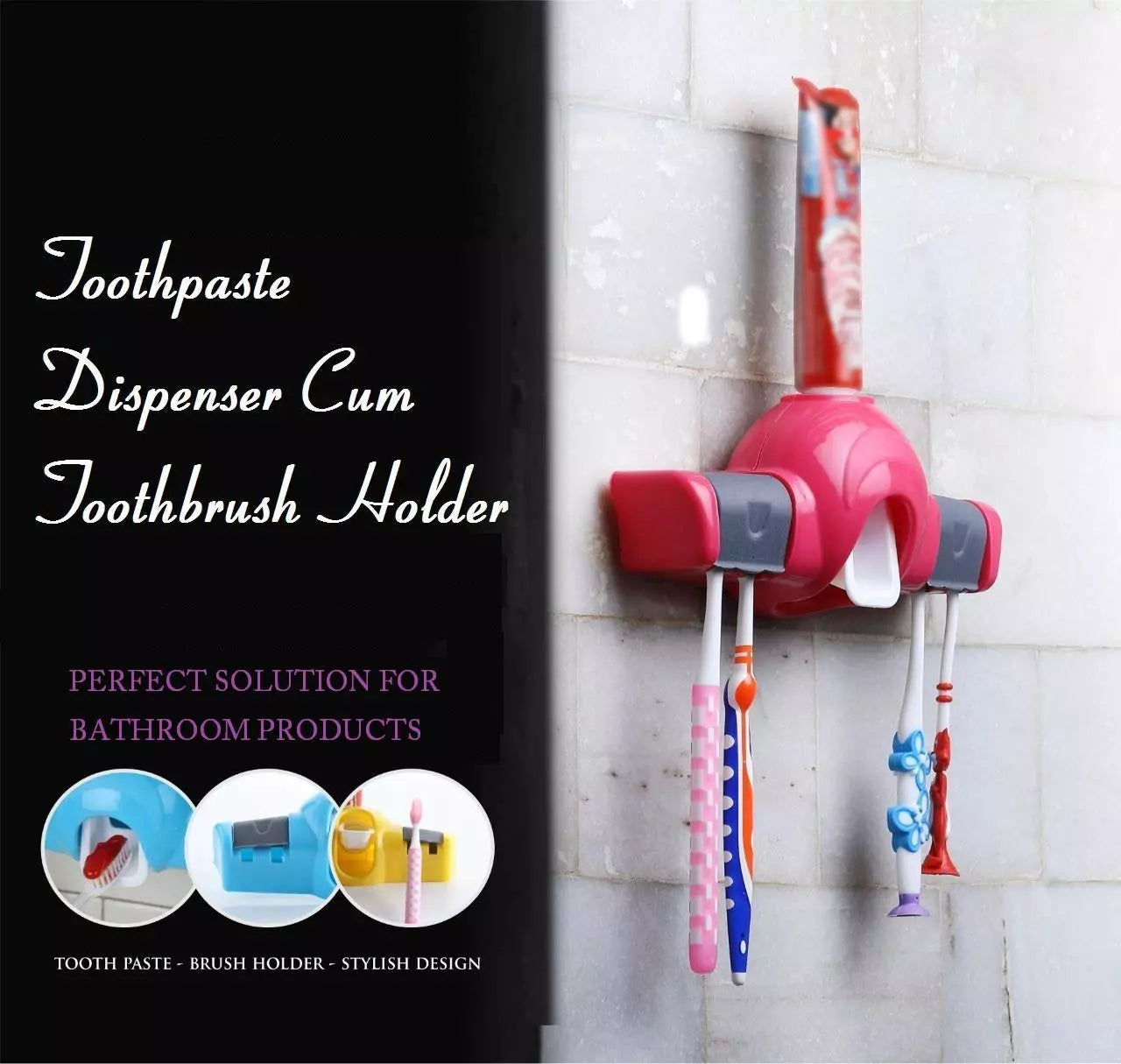 Automatic Toothpaste Dispenser Squeezer