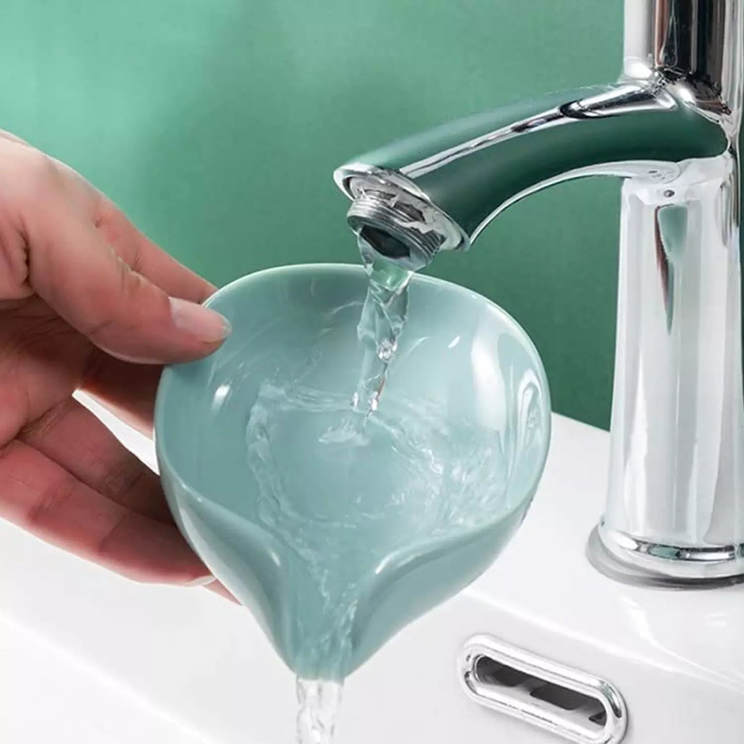 Self-Draining Soap Holder Stand