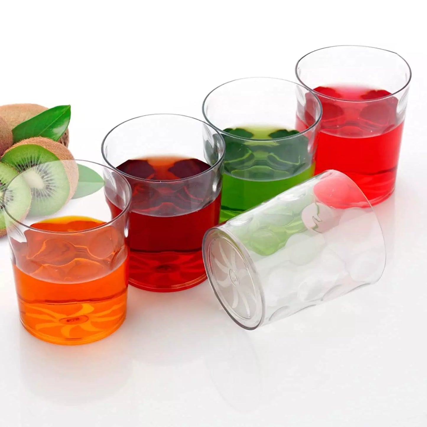 Clear Glass Bubble Glasses