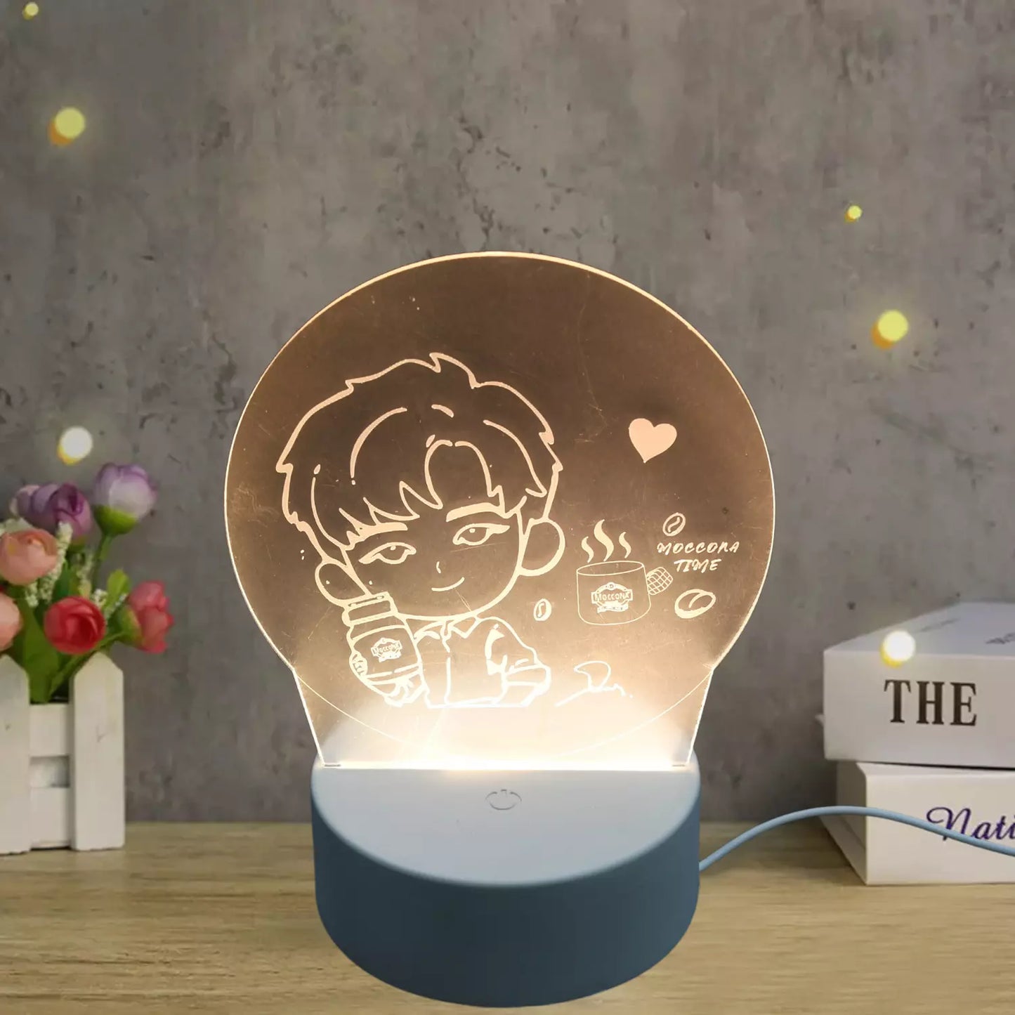 3D Holographic Night Light
