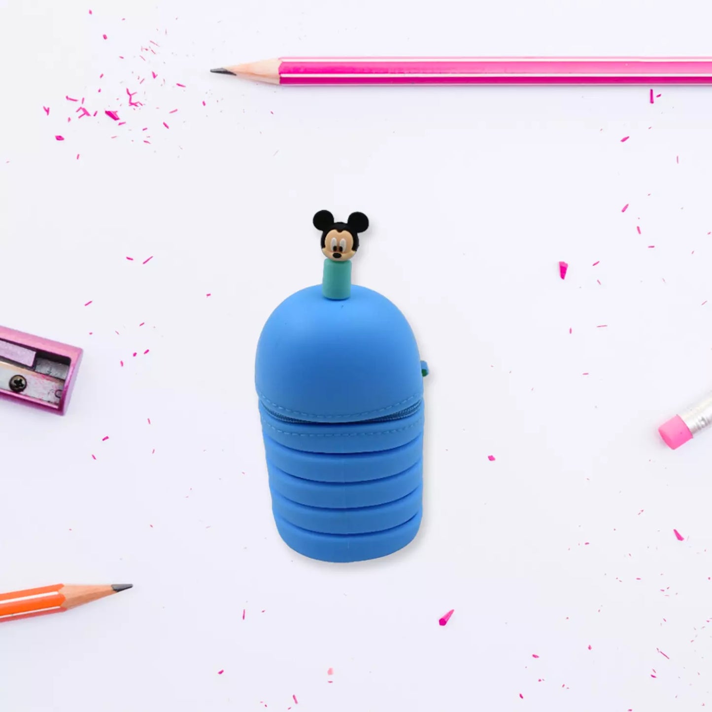 Silicone Expandable Pencil Case
