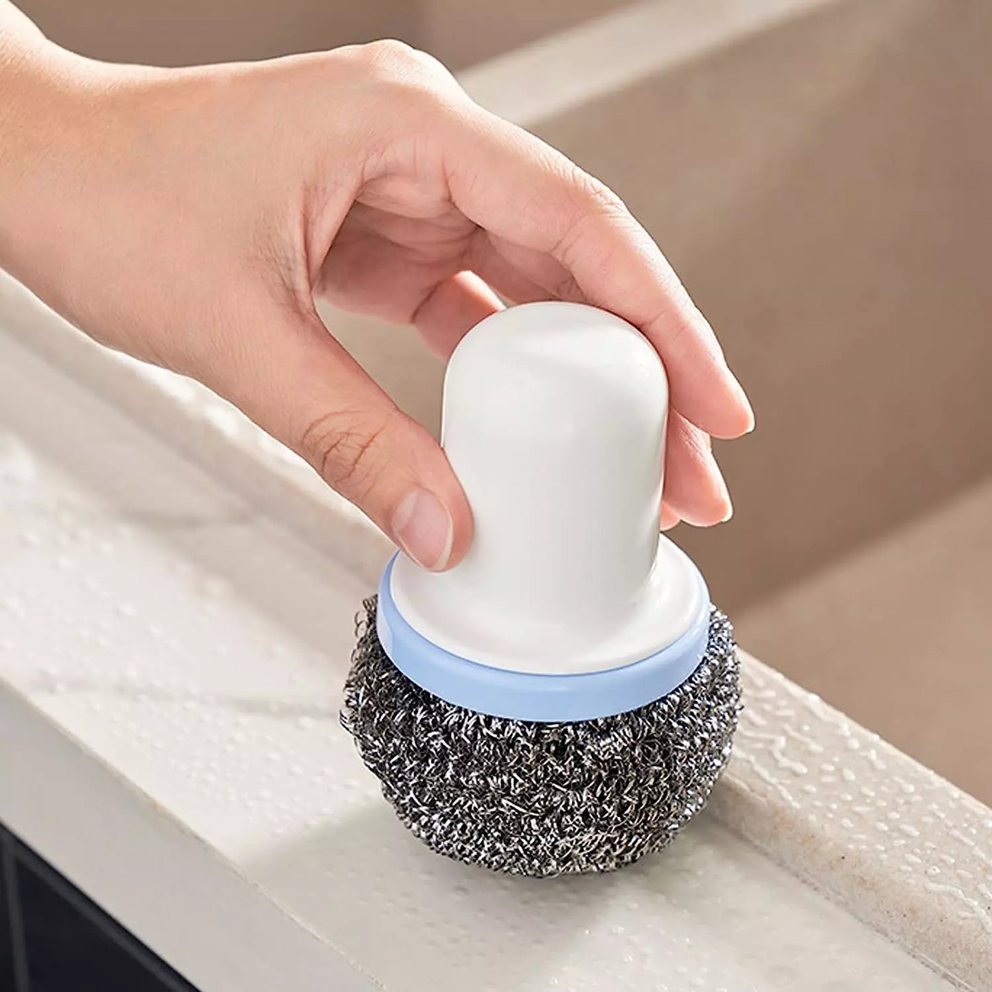 Palm-Sized Dish Scrub Brush