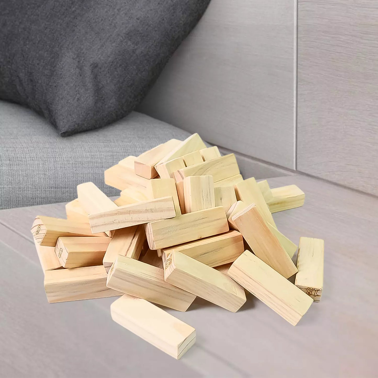 Wooden Stacking Tower Game