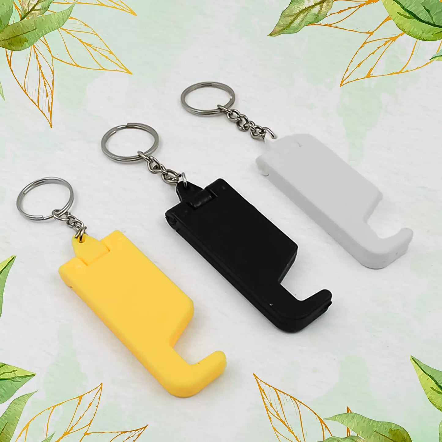 2-in-1 Keychain Phone Stand