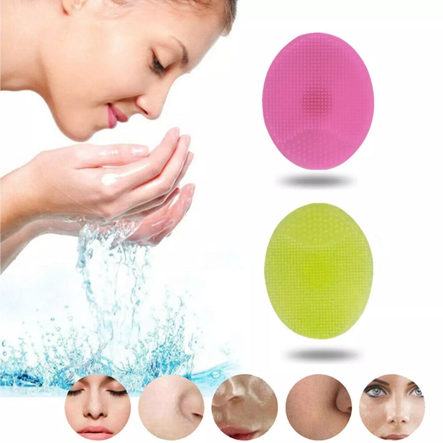 Soft Silicone Face Scrubber