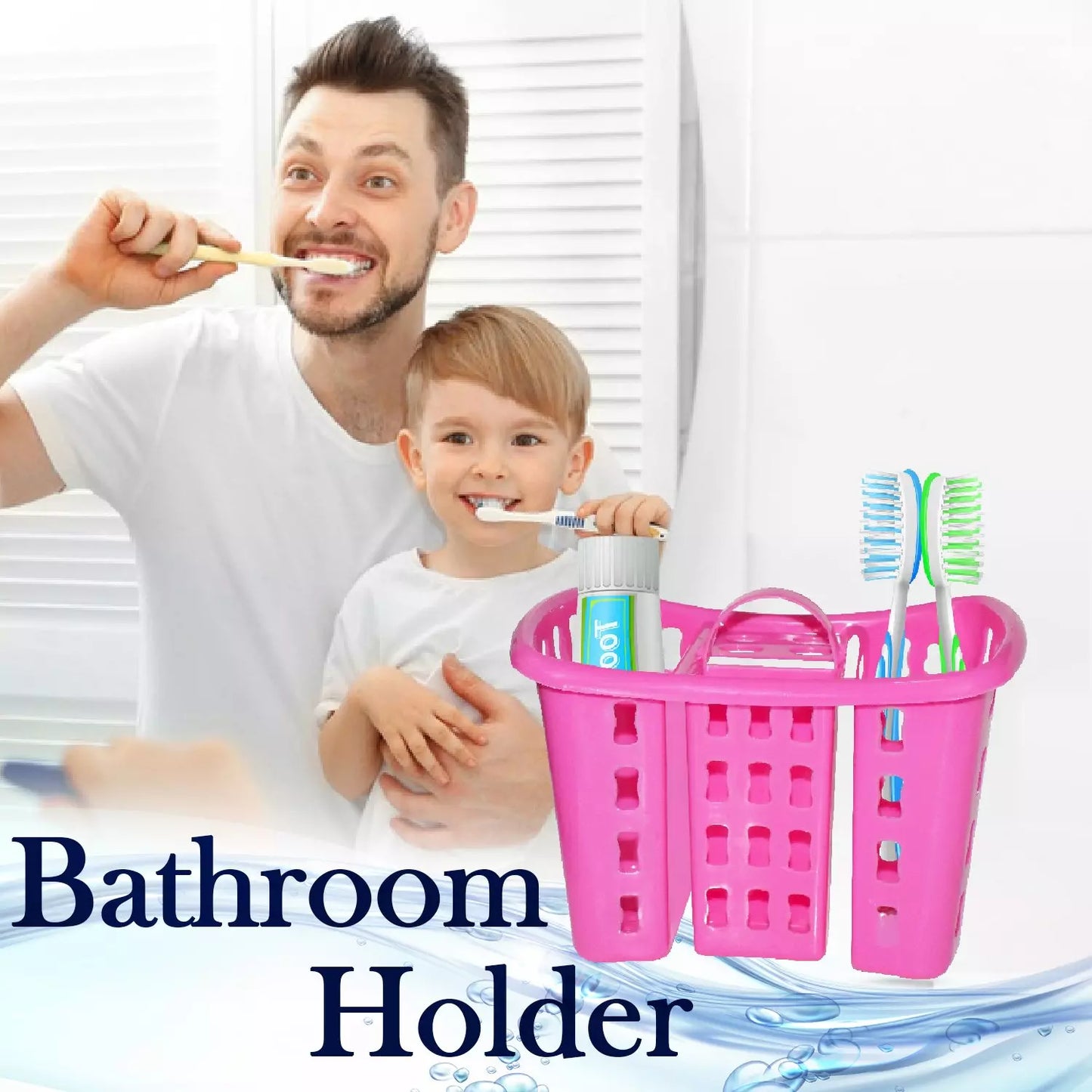 4-in-1 Bathroom Organizer