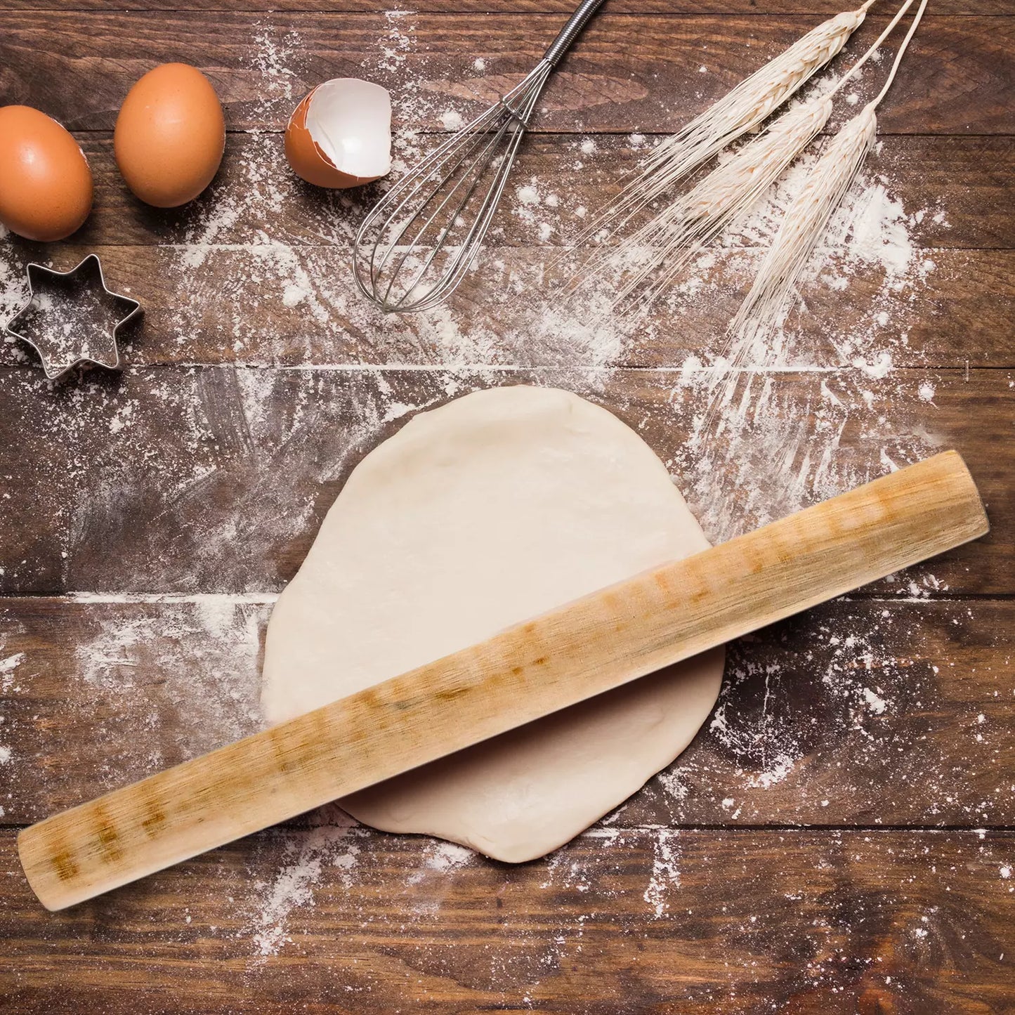 Traditional Wooden Chapati Belan
