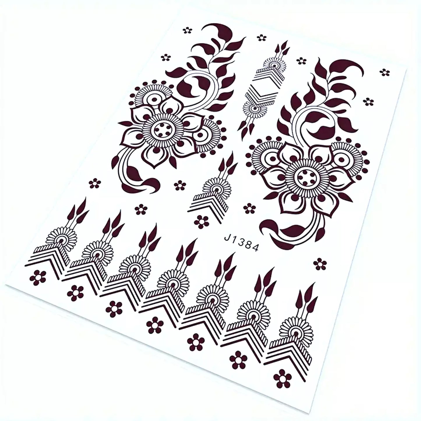 Temporary Tattoo Sticker Sheet