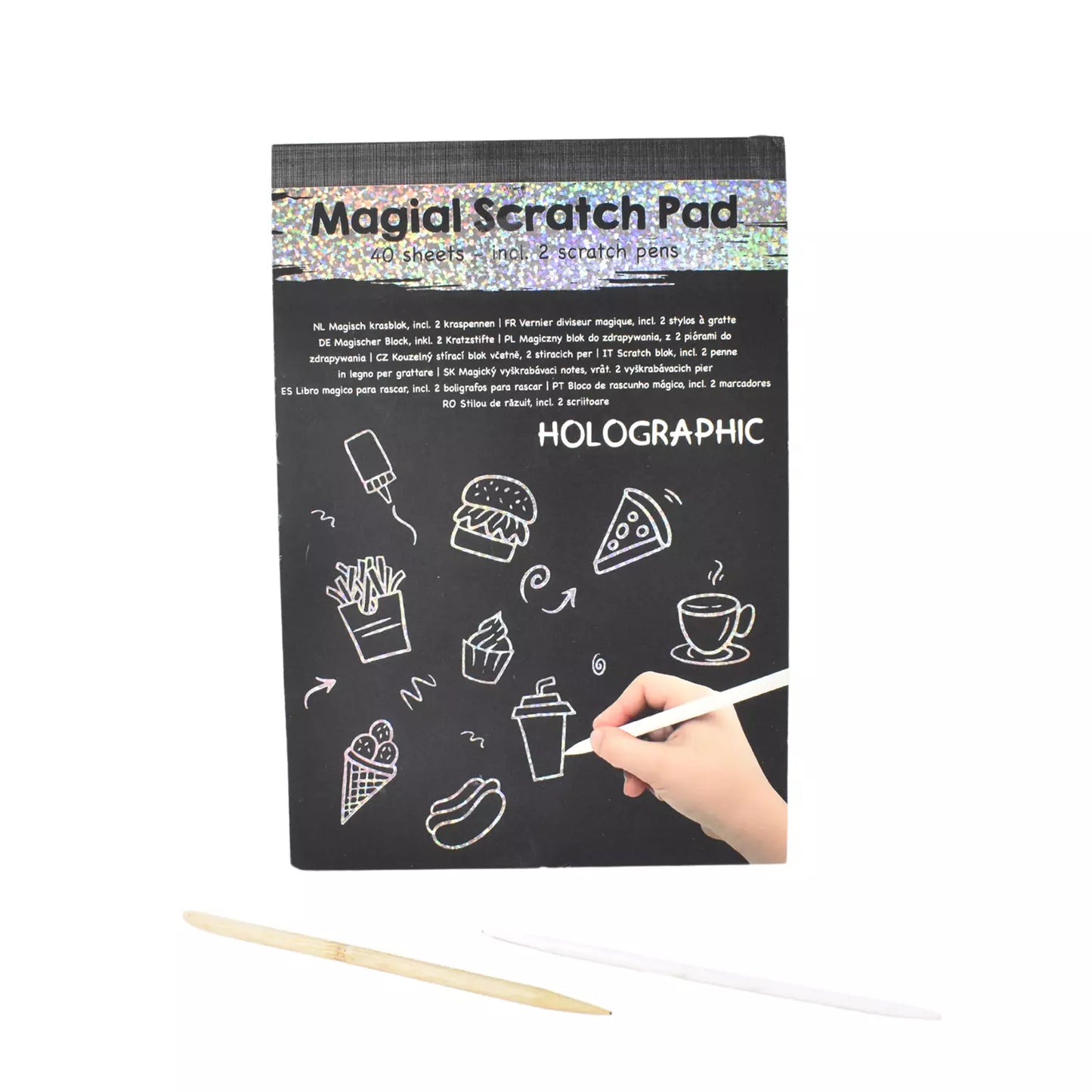 Magical Scratch Art Book