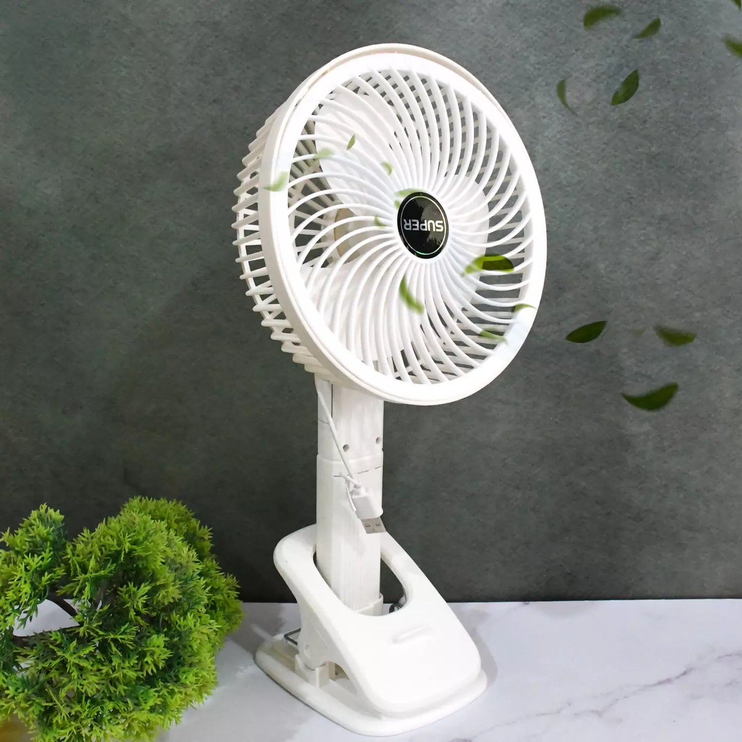 USB Clip-On Desk Fan