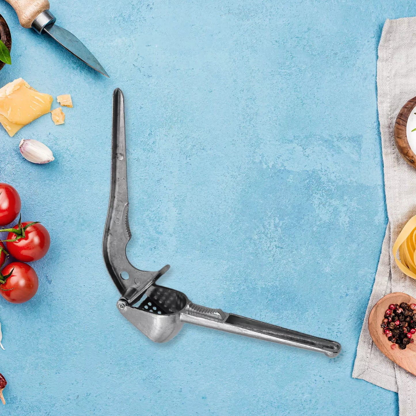 All-Aluminum Easy Garlic Press
