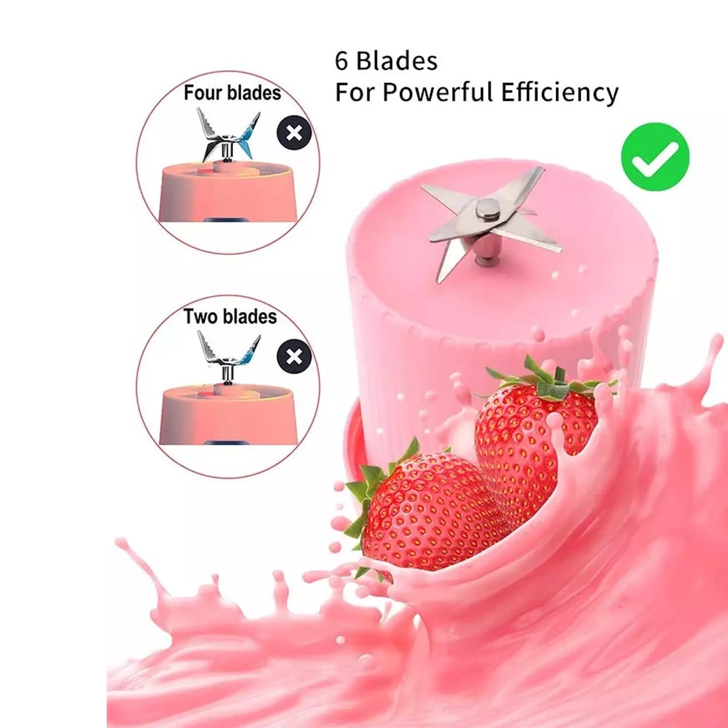 Portable USB Smoothie Blender