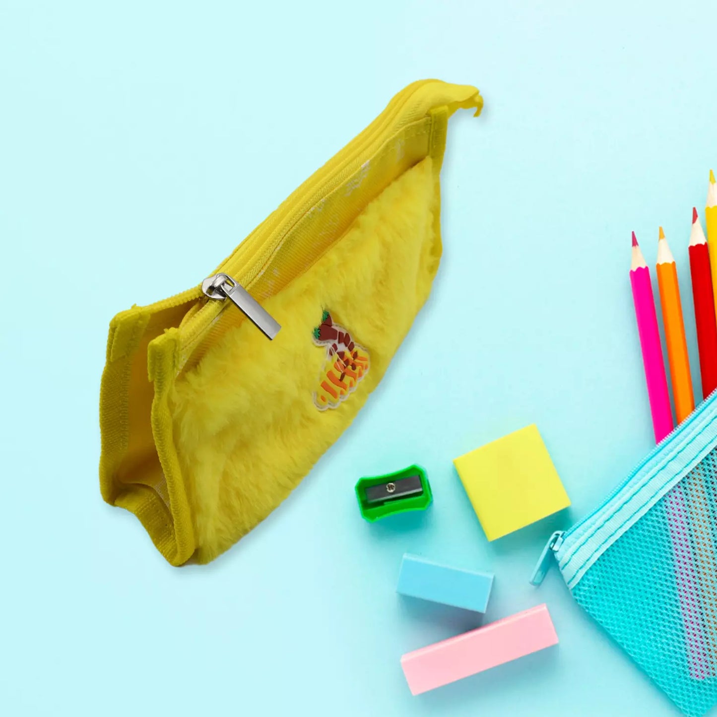 Double Pocket Zipper Pouch