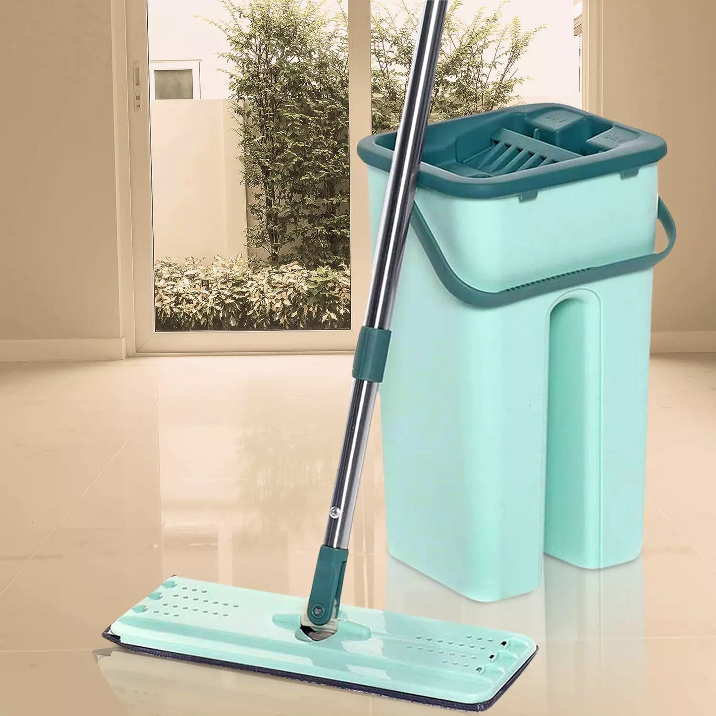 Effortless Flat Mop Set - Home Improvement