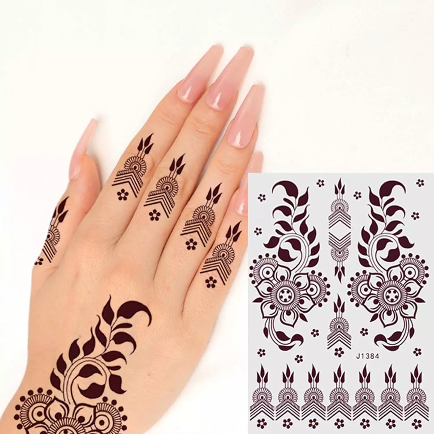 Temporary Tattoo Sticker Sheet