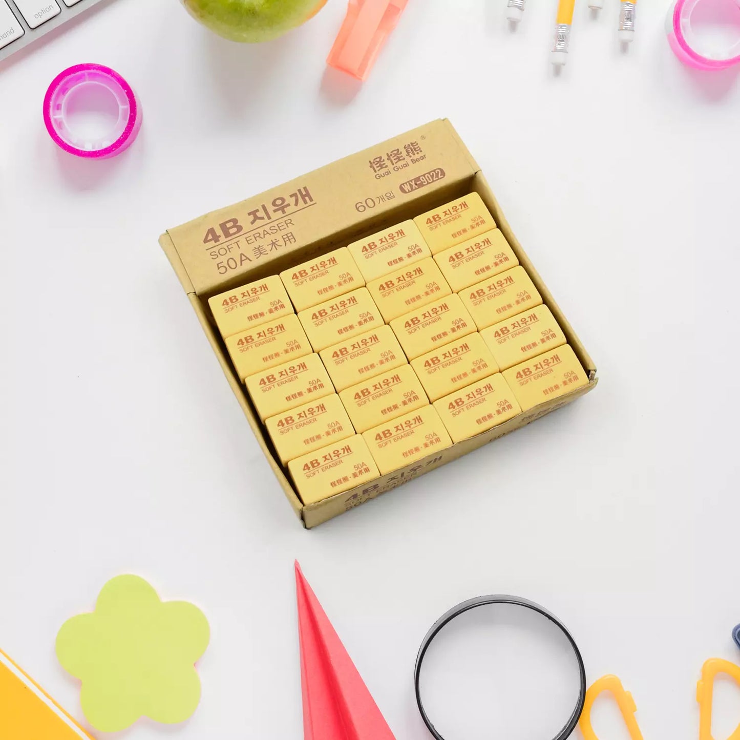 Professional 4B Art Erasers