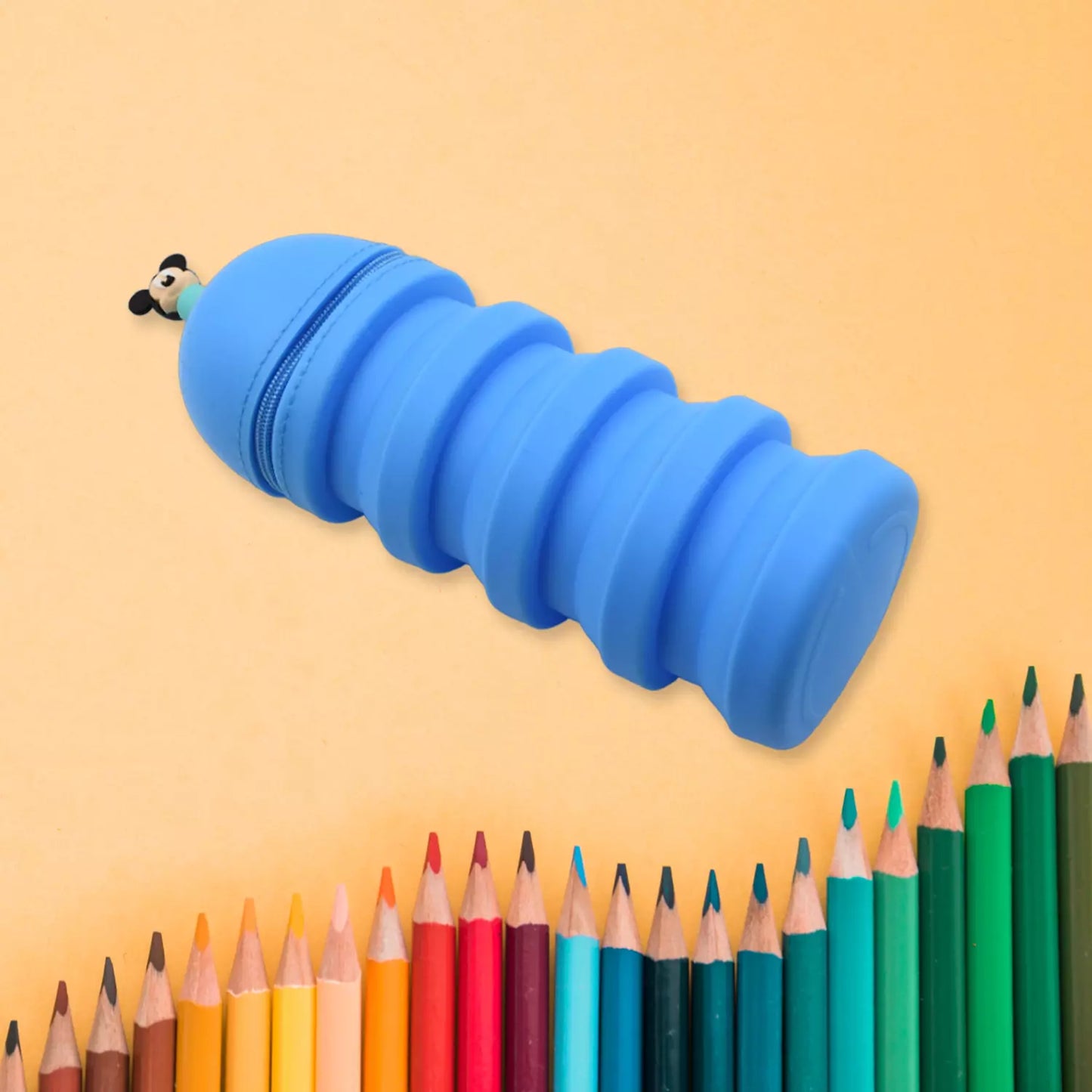 Silicone Expandable Pencil Case