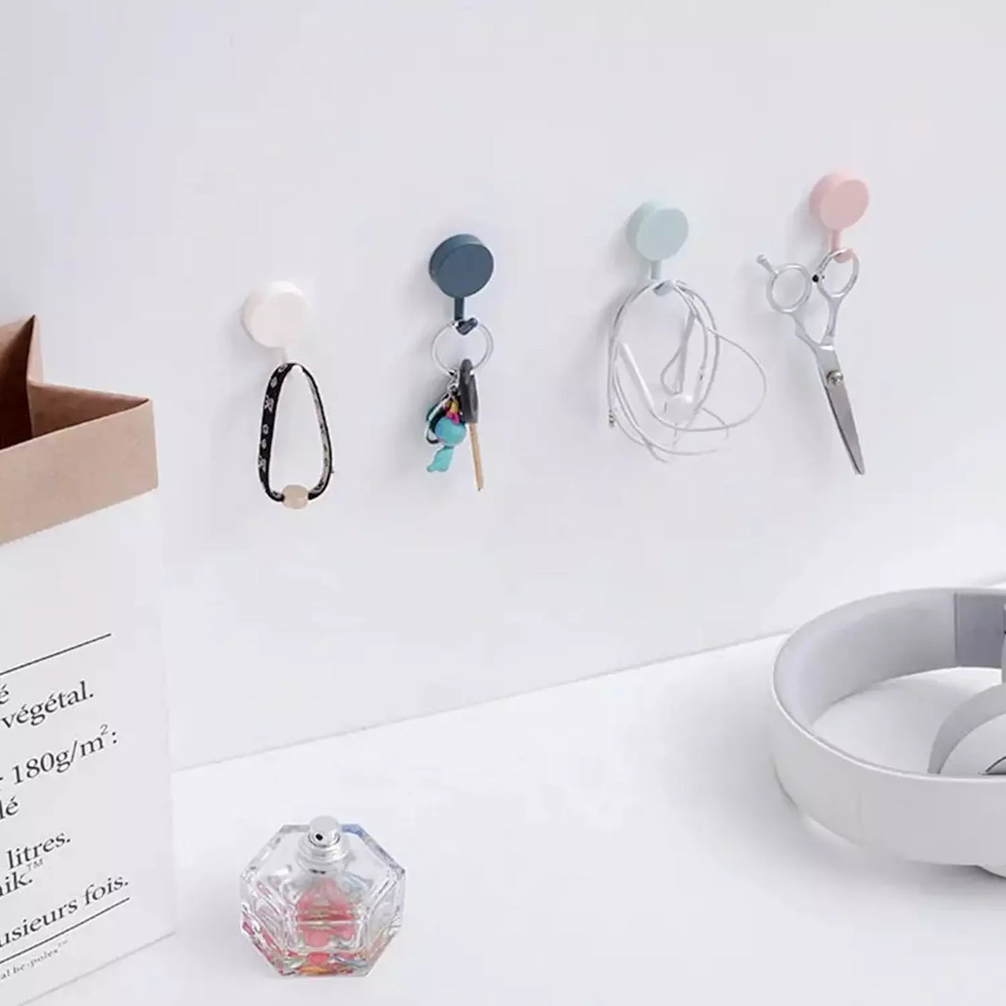 Heavy-Duty Adhesive Hooks