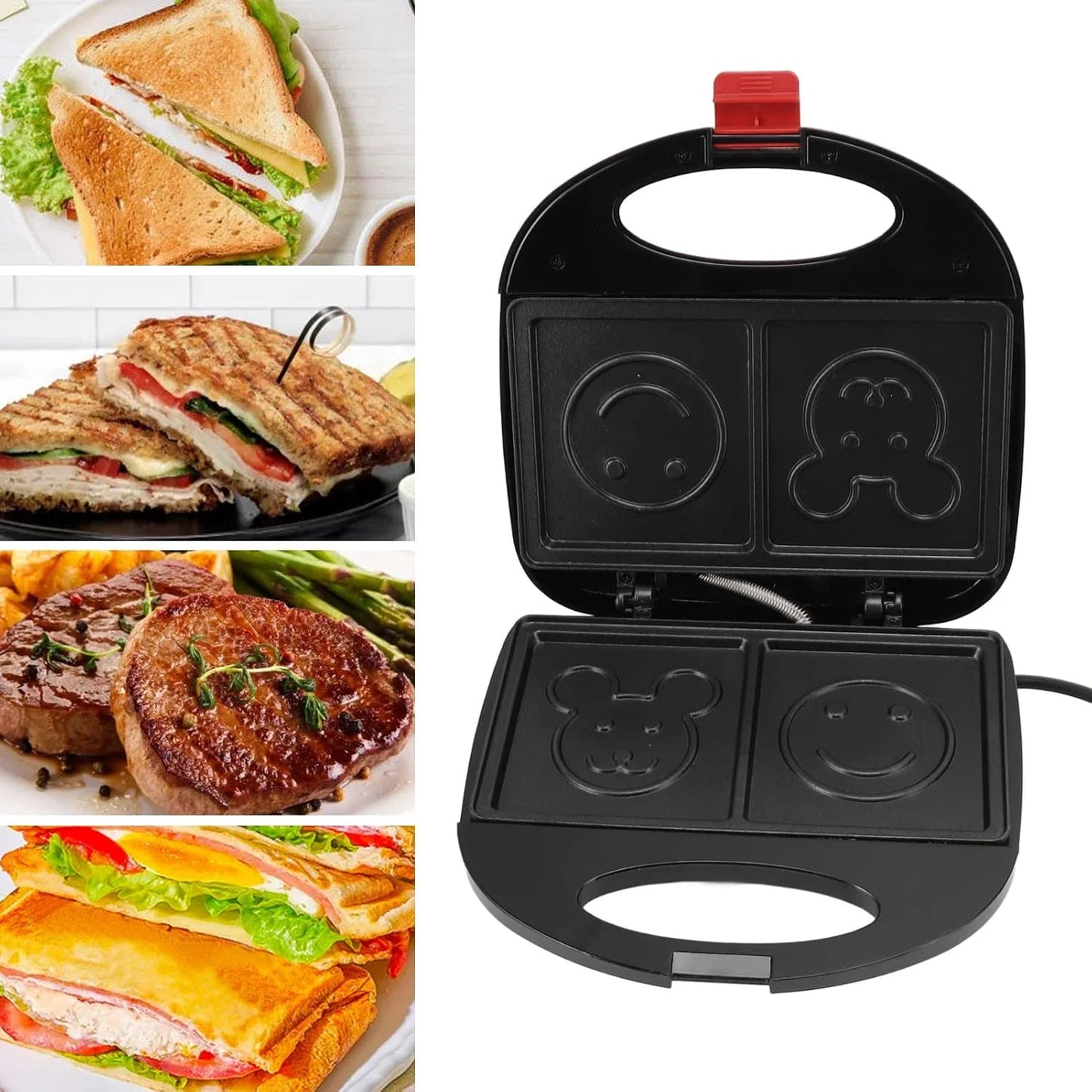 3-in-1 Compact Panini Maker