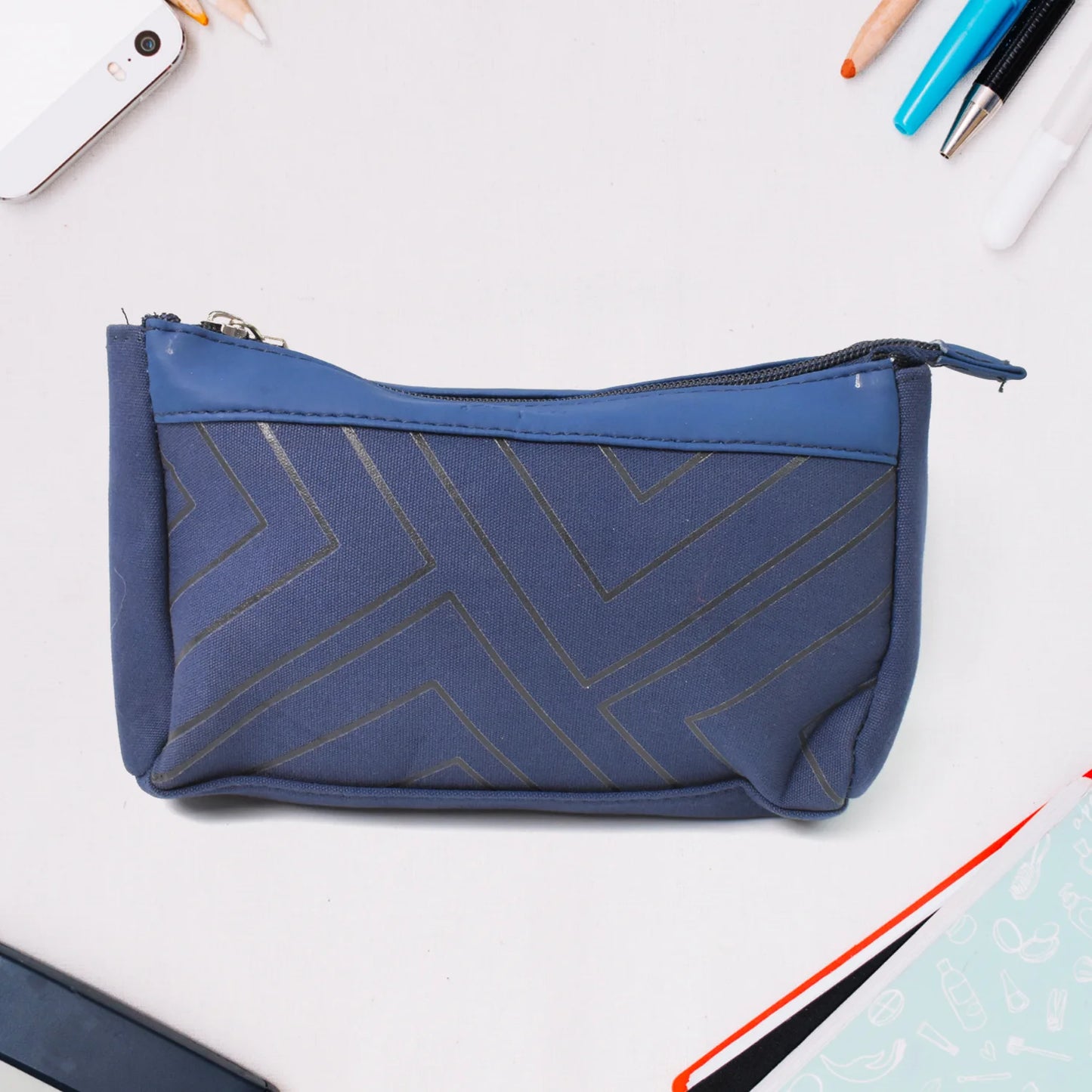 Large Zippered Multipurpose Pouch