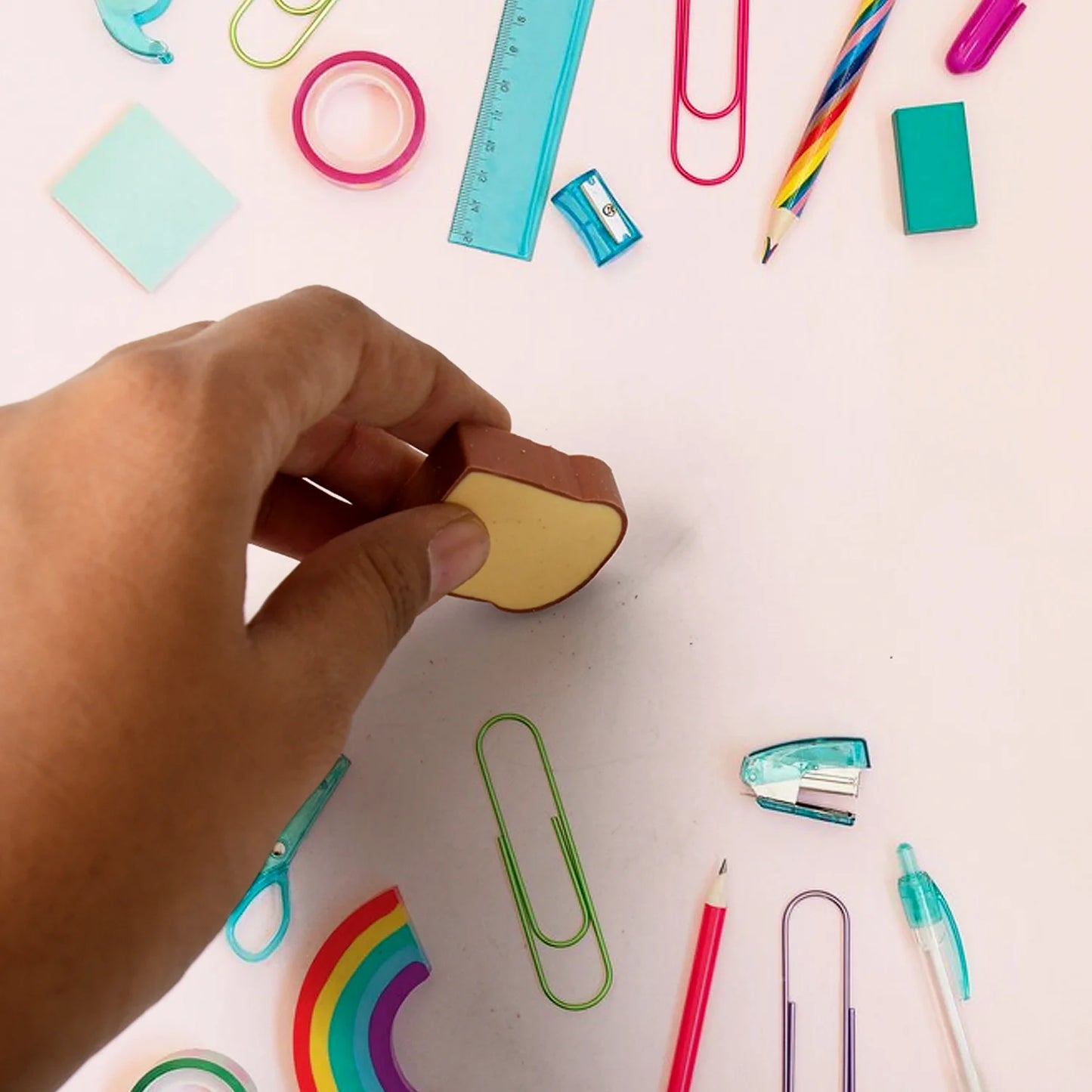 Fun Toast Bread Erasers