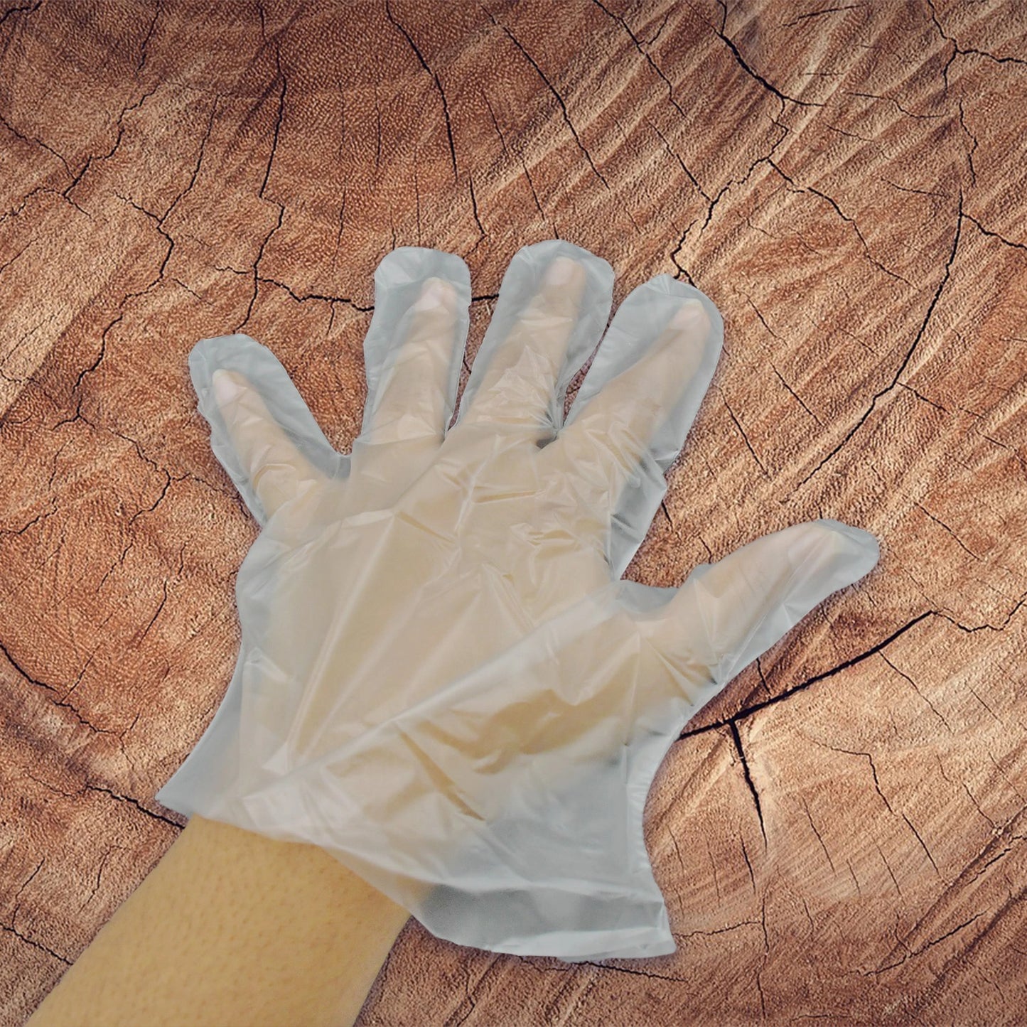 Disposable Plastic Gloves – 100 Pcs