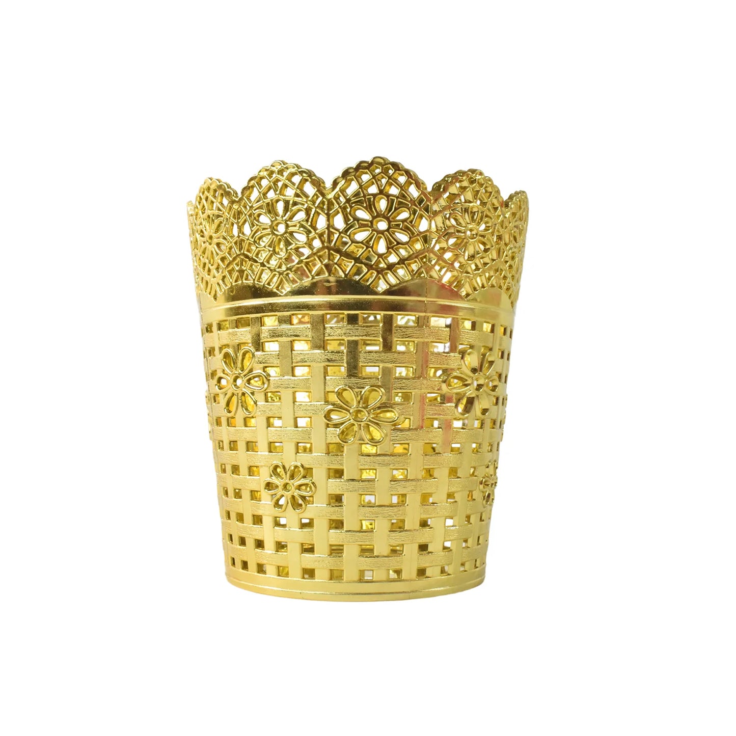 Metal Mesh Pen Holder