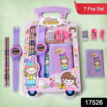 Kids 7-in-1 Stationery Set