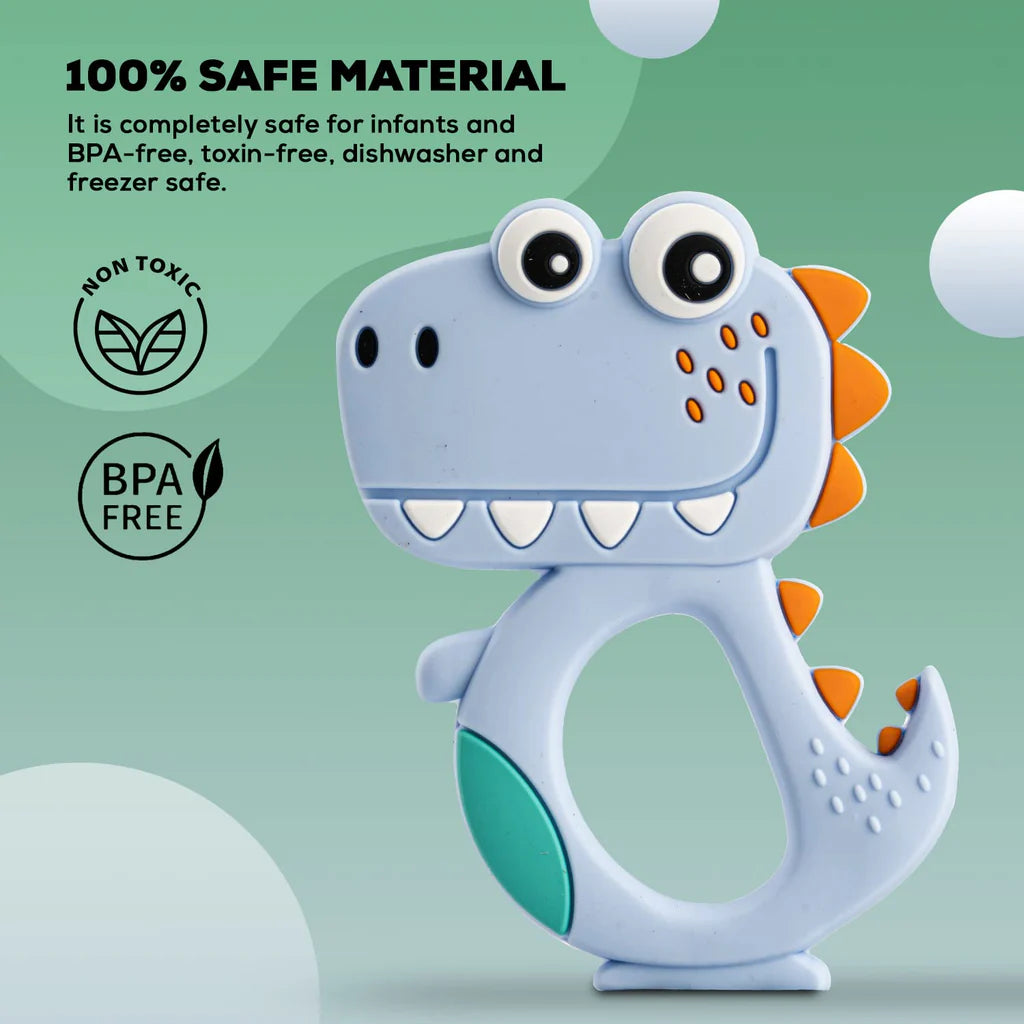 Dino Soothing Teether for Babies