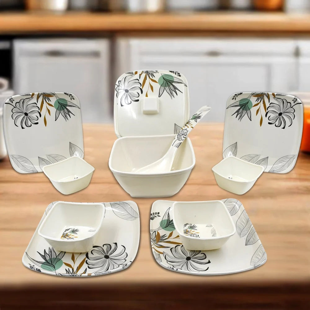Stylish Plastic Dinnerware Set