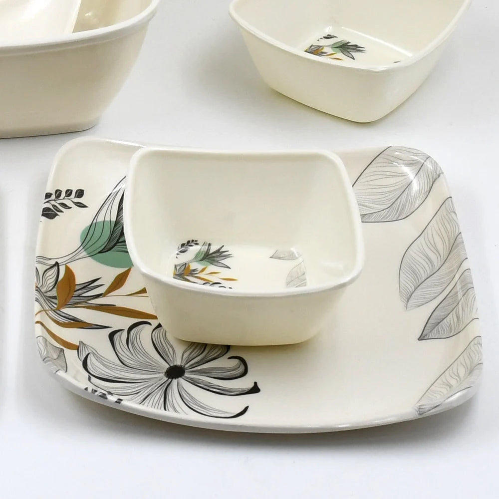 Stylish Plastic Dinnerware Set